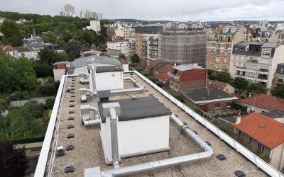 Chantier à Issy les Moulineaux