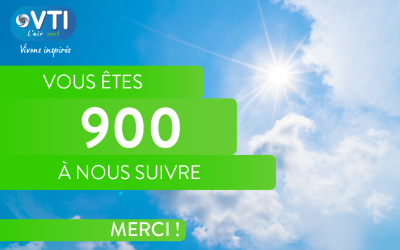 900 abonnés