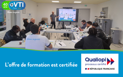 Notre Formation est certifiée QUALIOPI
