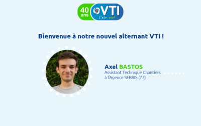 Bienvenue à notre nouvel alternant chez VTI ! Axel BASTOS