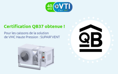 VTI A OBTENU LA CERTIFICATION QB37 !