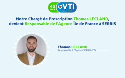 NOUVEAU RESPONSABLE D’AGENCE À SERRIS (77)