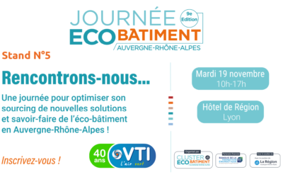 Rendez-vous à la Journée Eco Bâtiment !