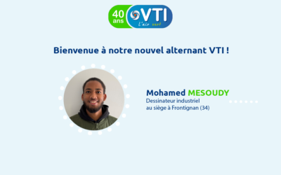 Bienvenue à notre nouvel alternant chez VTI ! Mohamed MESOUDY